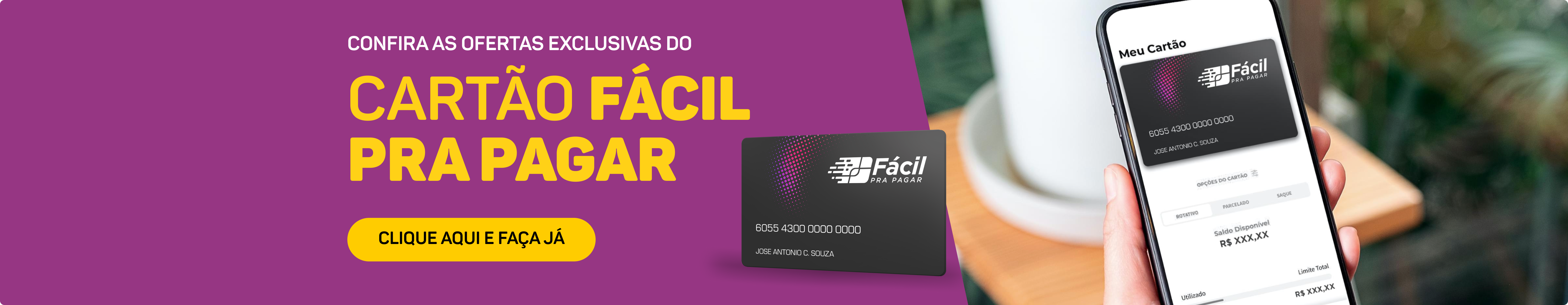 Cartão Fácil pra Pagar