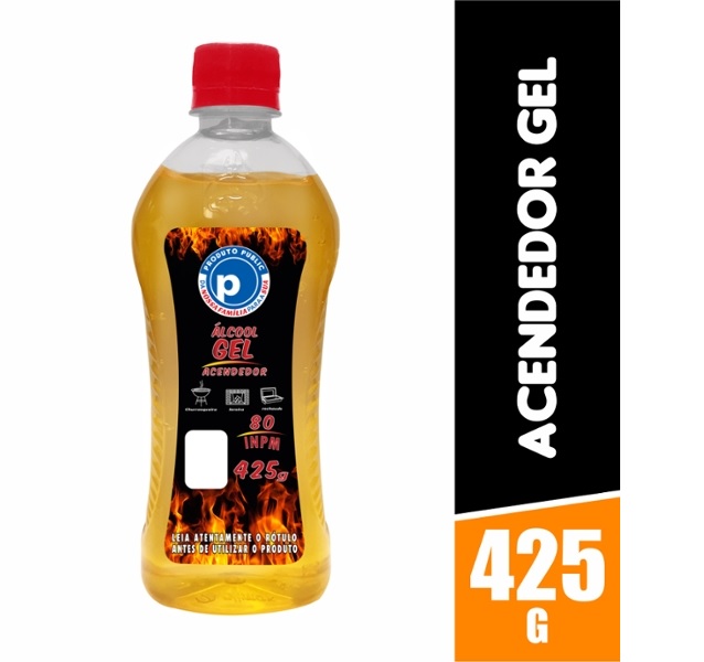 ACENDEDOR ALCOOL GEL TUPI 425G