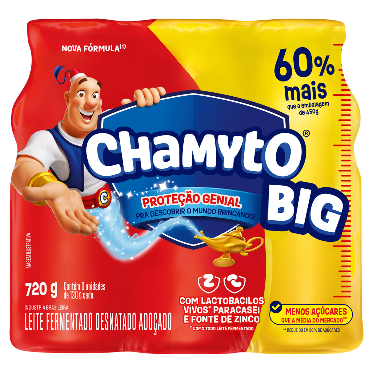 CHAMYTO BIG 120G C/ 6UN